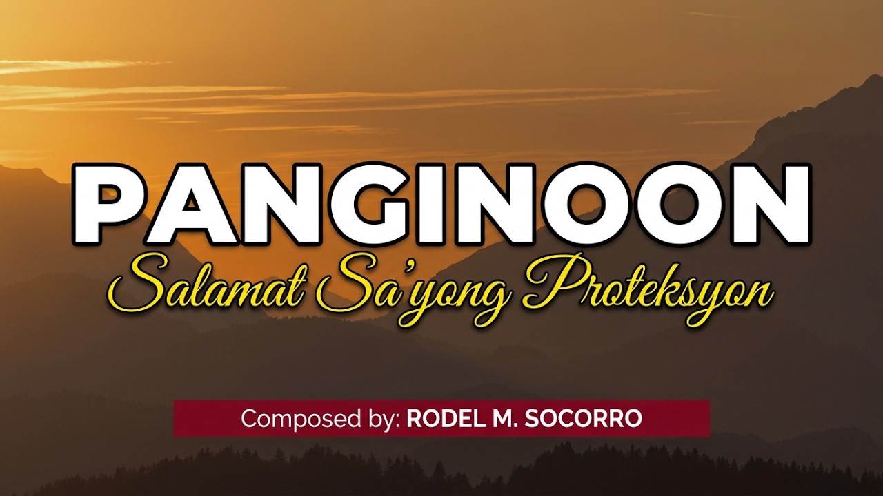PANGINOON SALAMAT SA'YONG PROTEKSYON cover art