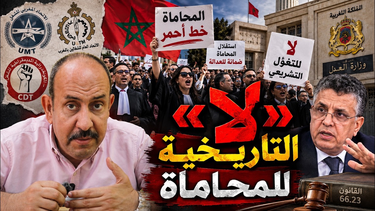 هل يعيد المحامون للمجتمع المغربي حقه في قول «لا» بعد سنوات من إضعاف الهيئات الوسيطة؟ cover art