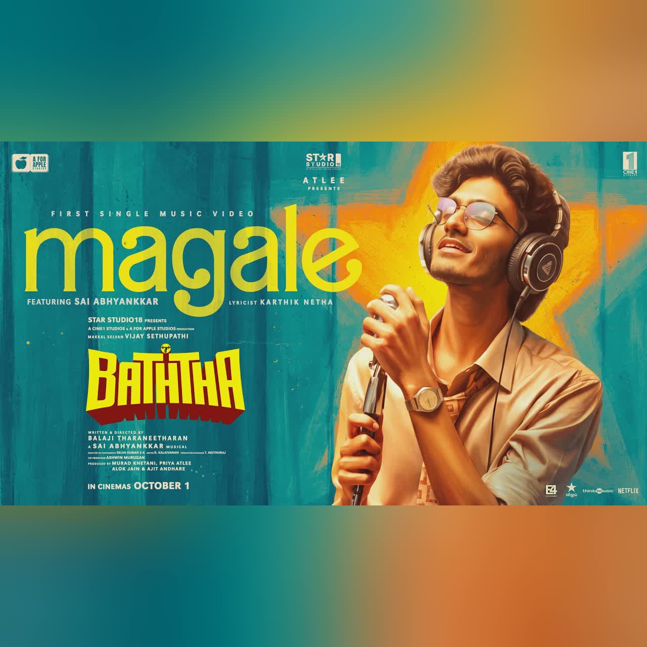 Magale (From "Baththa") cover art