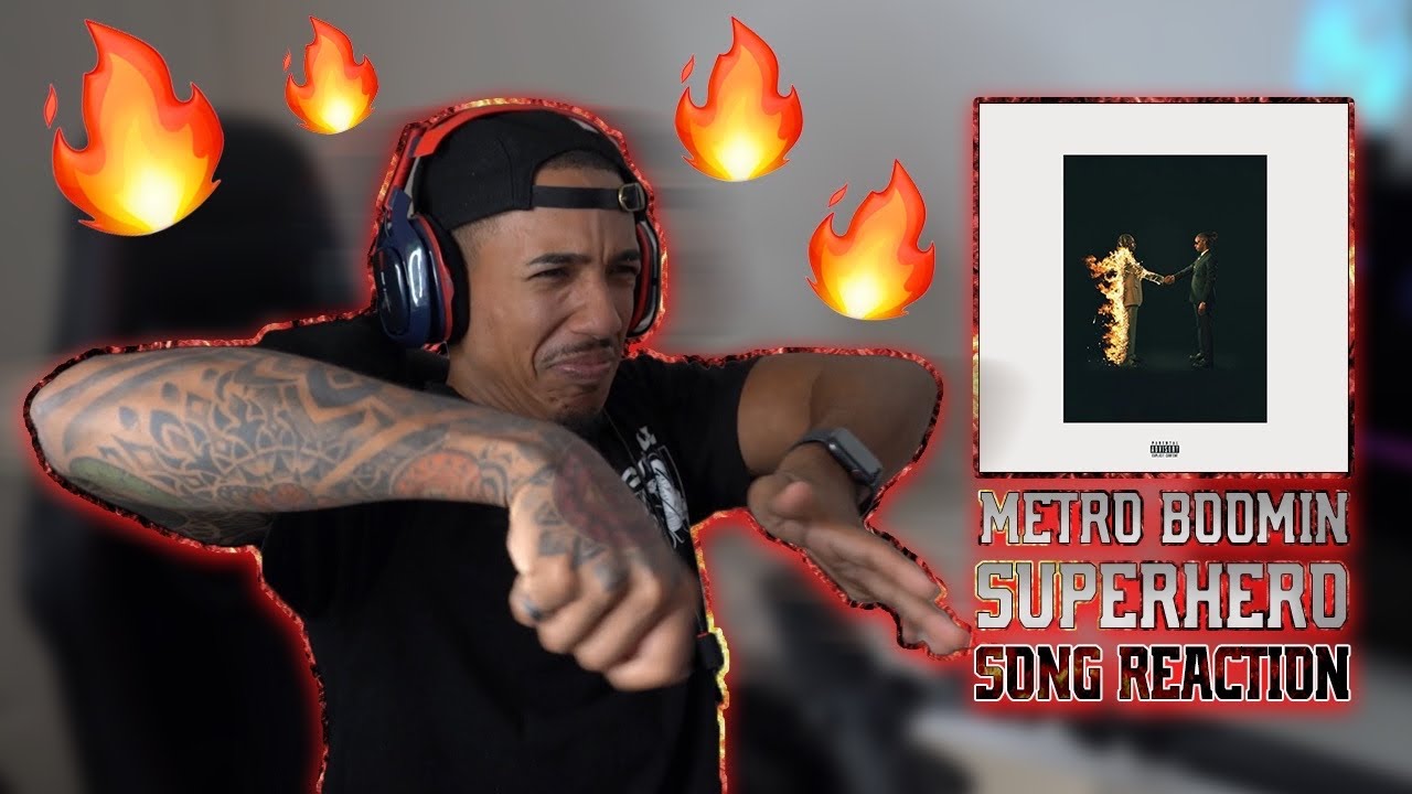Metro Boomin feat. Future & Chris Brown - Superhero *REACTION* cover art
