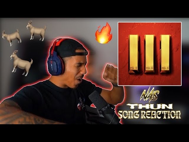 “Thun” LIVE REACTION!!- Nas(King’s Disease 3) cover art