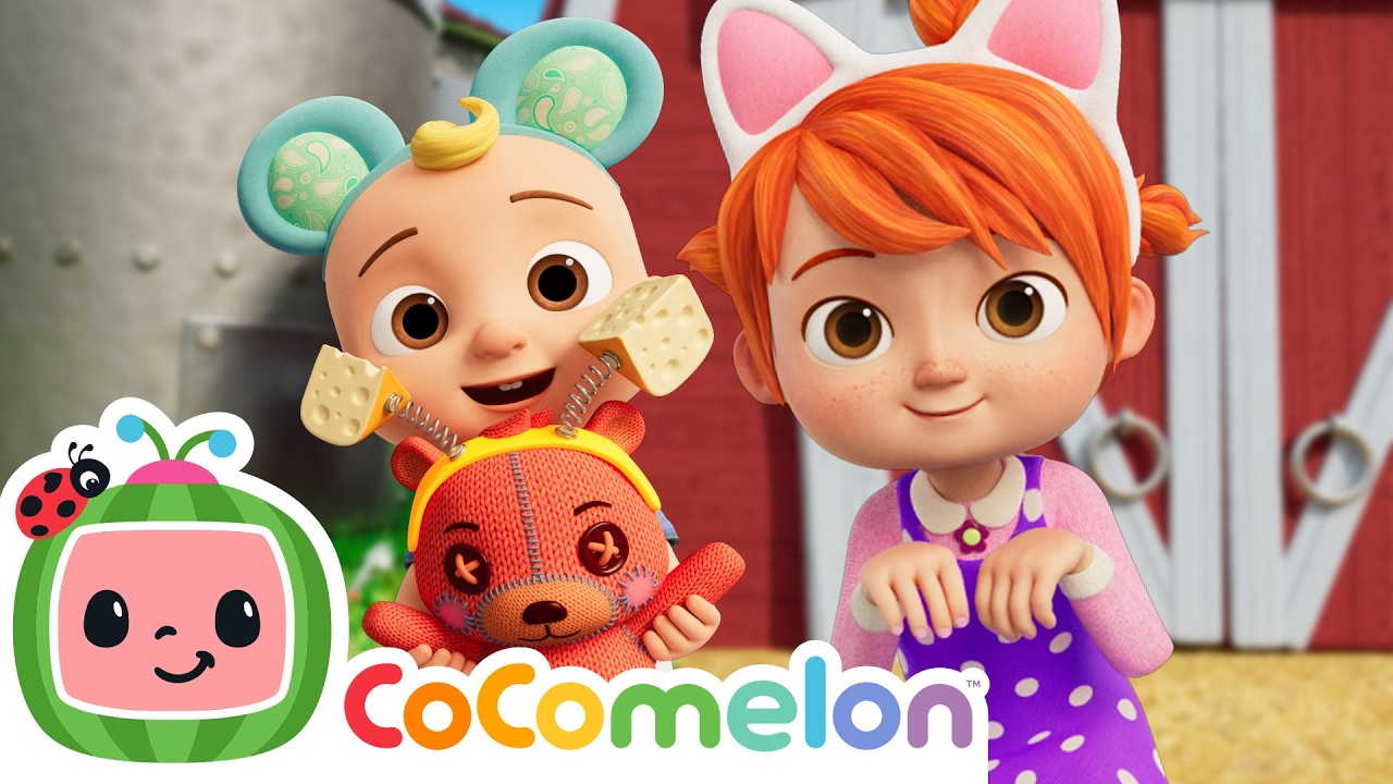 JJ At The Farm 🐭🧀 Old MacDonald in the Dell  | CoComelon Let's Move cover art