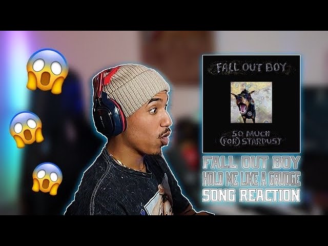 Fall Out Boy - Hold Me Like A Grudge | REACTION!! cover art