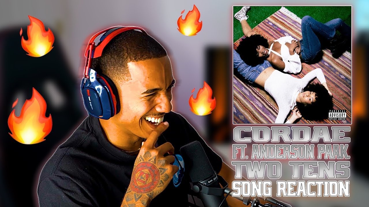 They're TOO Good Together!! Cordae - Two Tens (ft. Anderson Paak) | REACTION!!! cover art