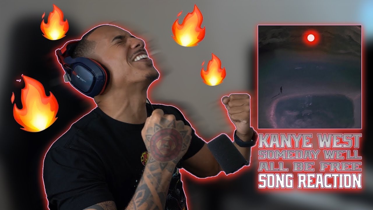 KANYE WEST - SOMEDAY WE'LL ALL BE FREE (CENSORI OVERLOAD) | 1ST REACTION!! cover art