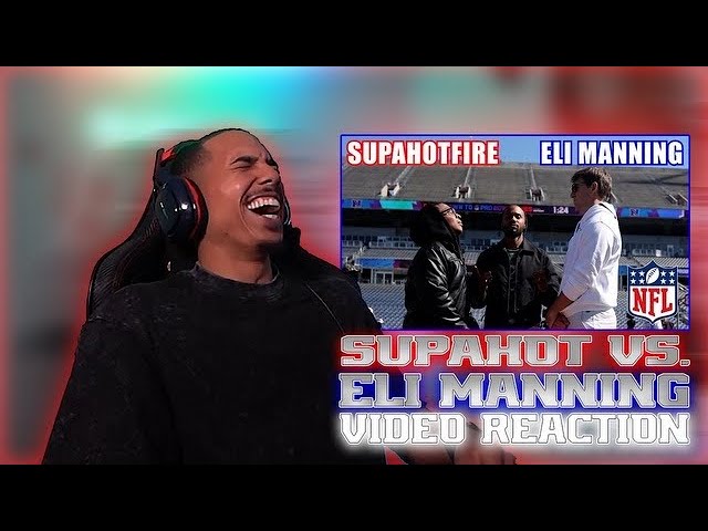 SUPAHOTFIRE vs ELI MANNING | Reaction! cover art
