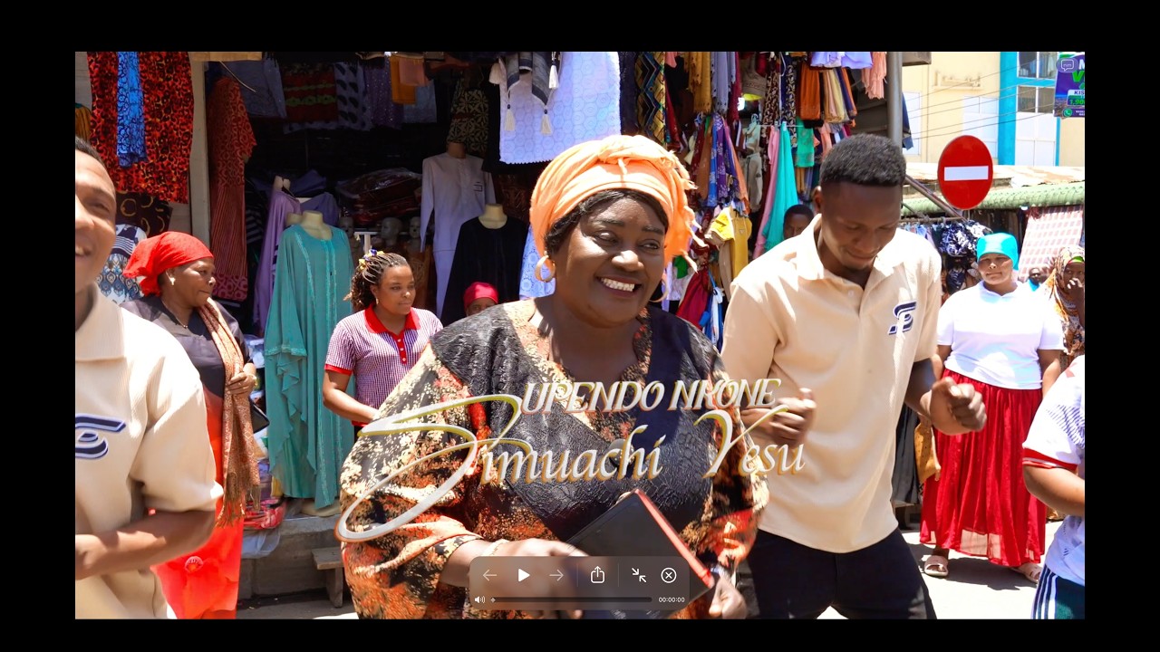 Upendo Nkone - Simuachi Yesu (Official Music Video) cover art