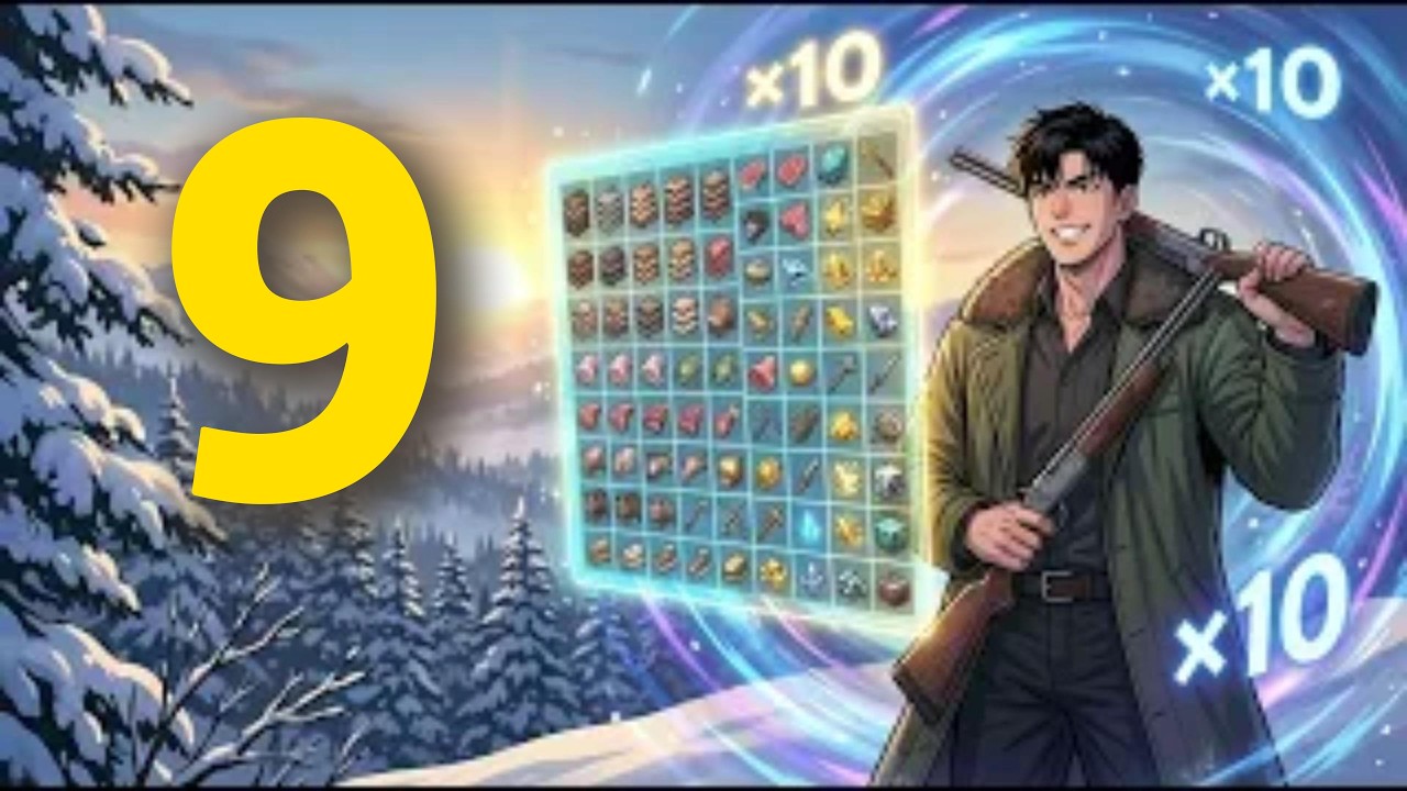 10x Time Speed + Infinite Storage: Insane Hunting in the Wild Khingan Mountains!--9 cover art