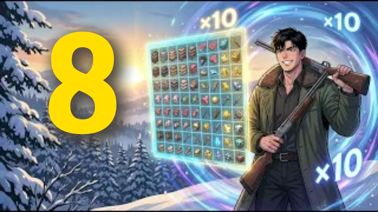 10x Time Speed + Infinite Storage: Insane Hunting in the Wild Khingan Mountains!--8 cover art