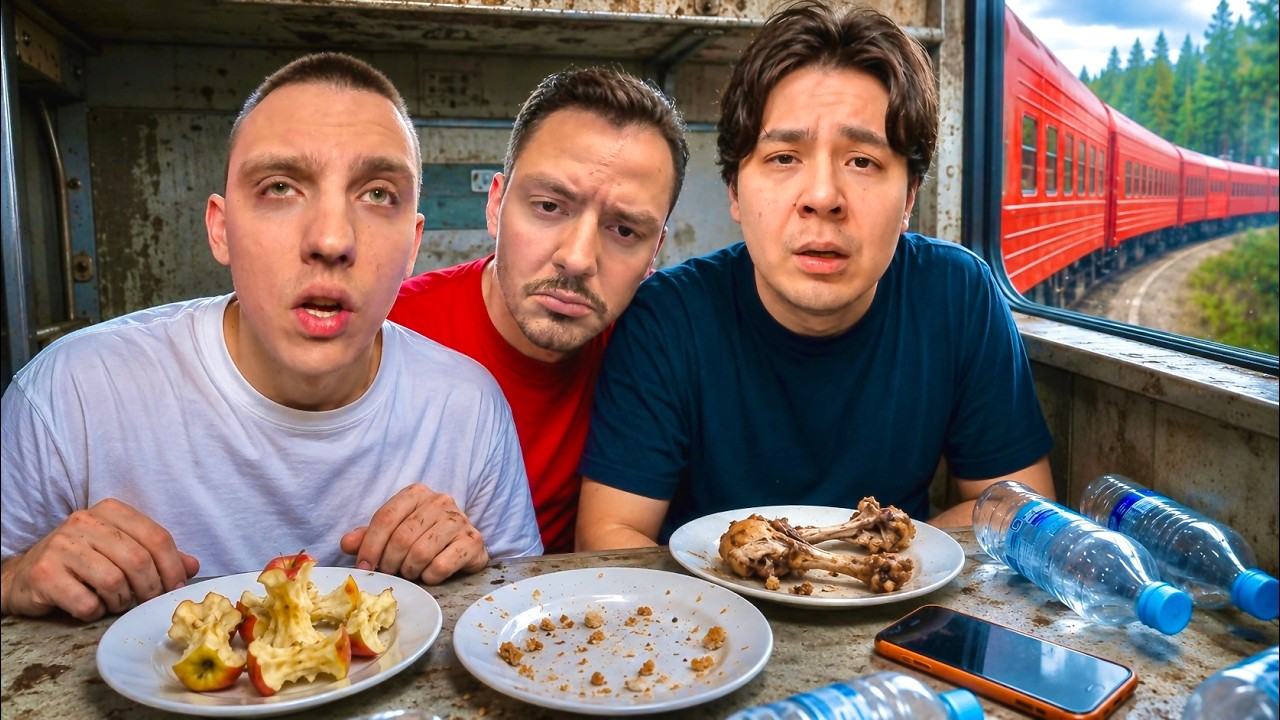 ВЫЖИЛИ ЛИ МЫ 3 ДНЯ В ПОЕЗДЕ БЕЗ ЕДЫ? cover art