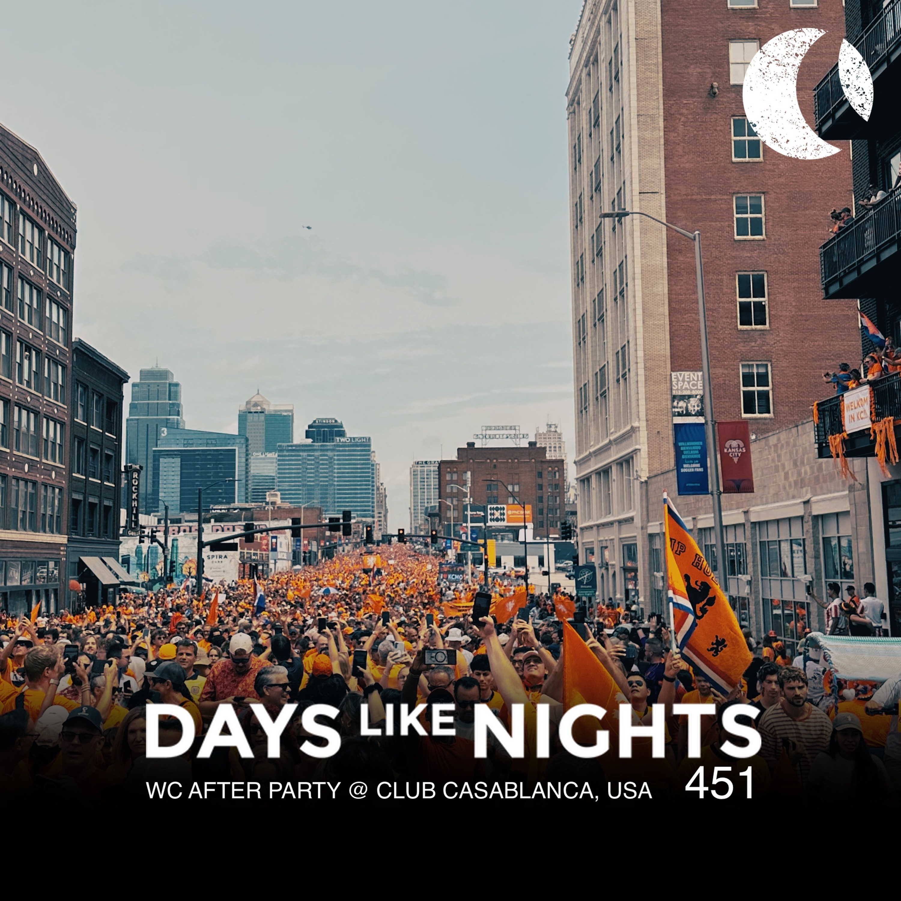 DAYS like NIGHTS 451 - WC After Party - Club Casablanca, Kansas City, USA cover art
