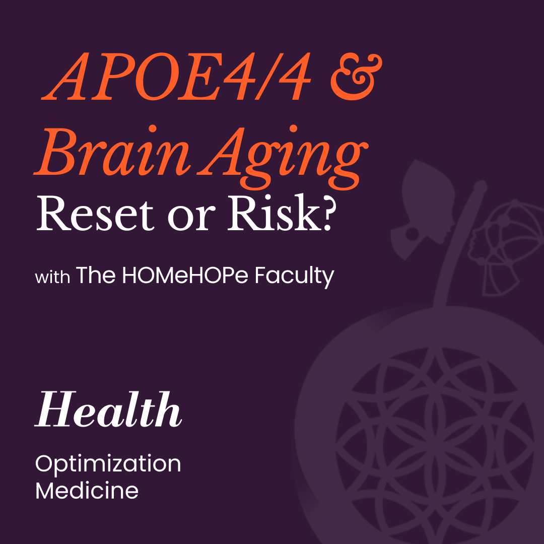Read Your Genes! APOE4, Brain Health, and Longevity | HOMe Podcast #026 cover art
