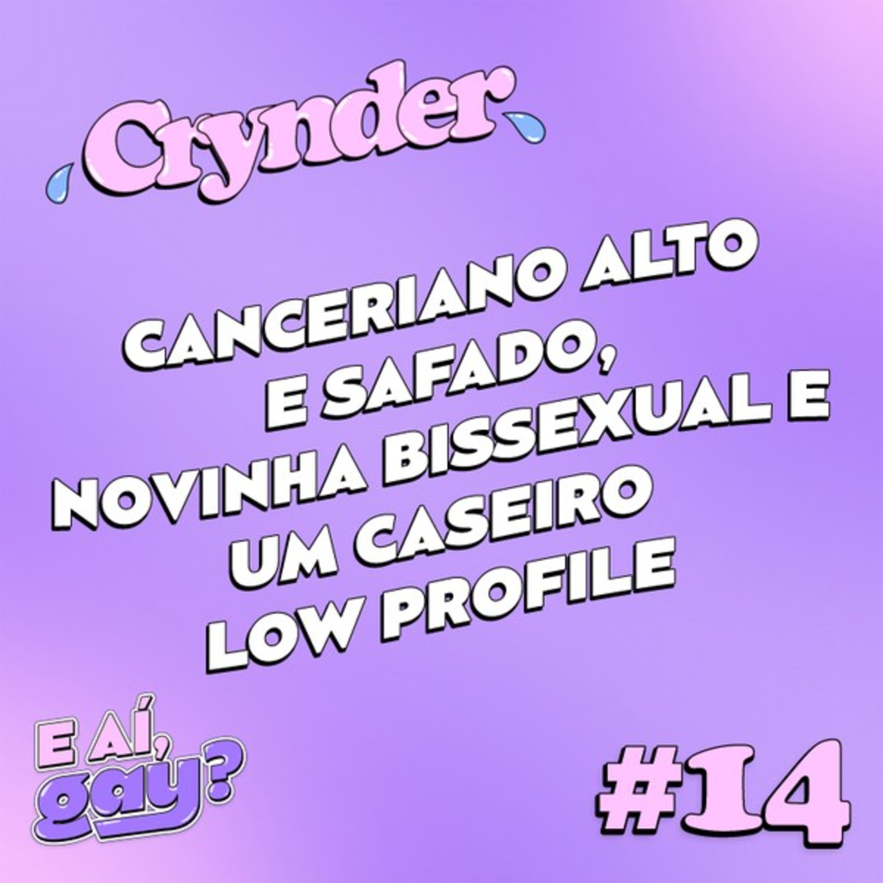 Crynder #14 - Canceriano alto e safado, novinha bissexual e um caseiro low profile cover art