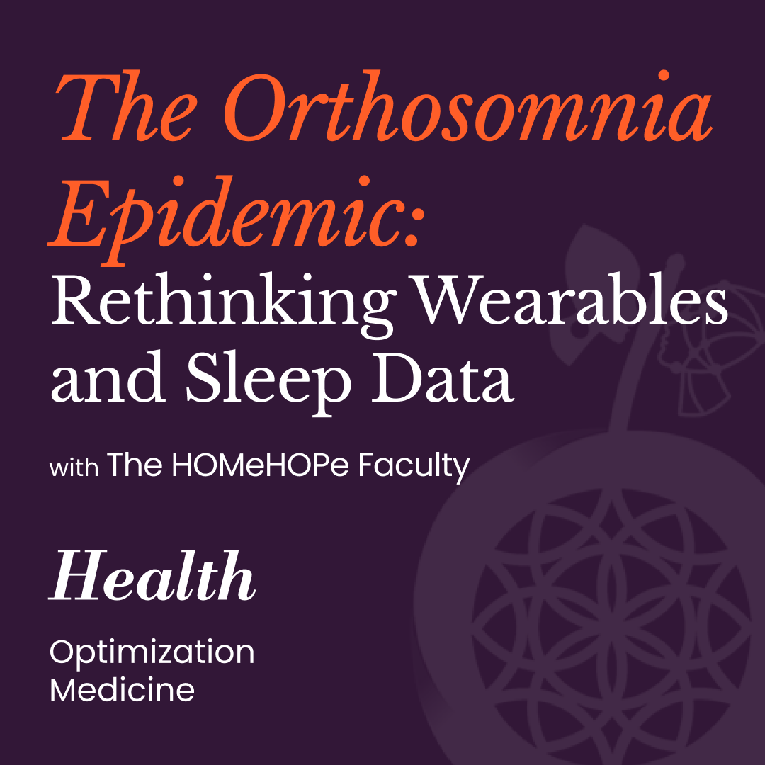 The HRV Paradox: Why Tracking Your Sleep Makes It Worse | HOMe Podcast #016 cover art