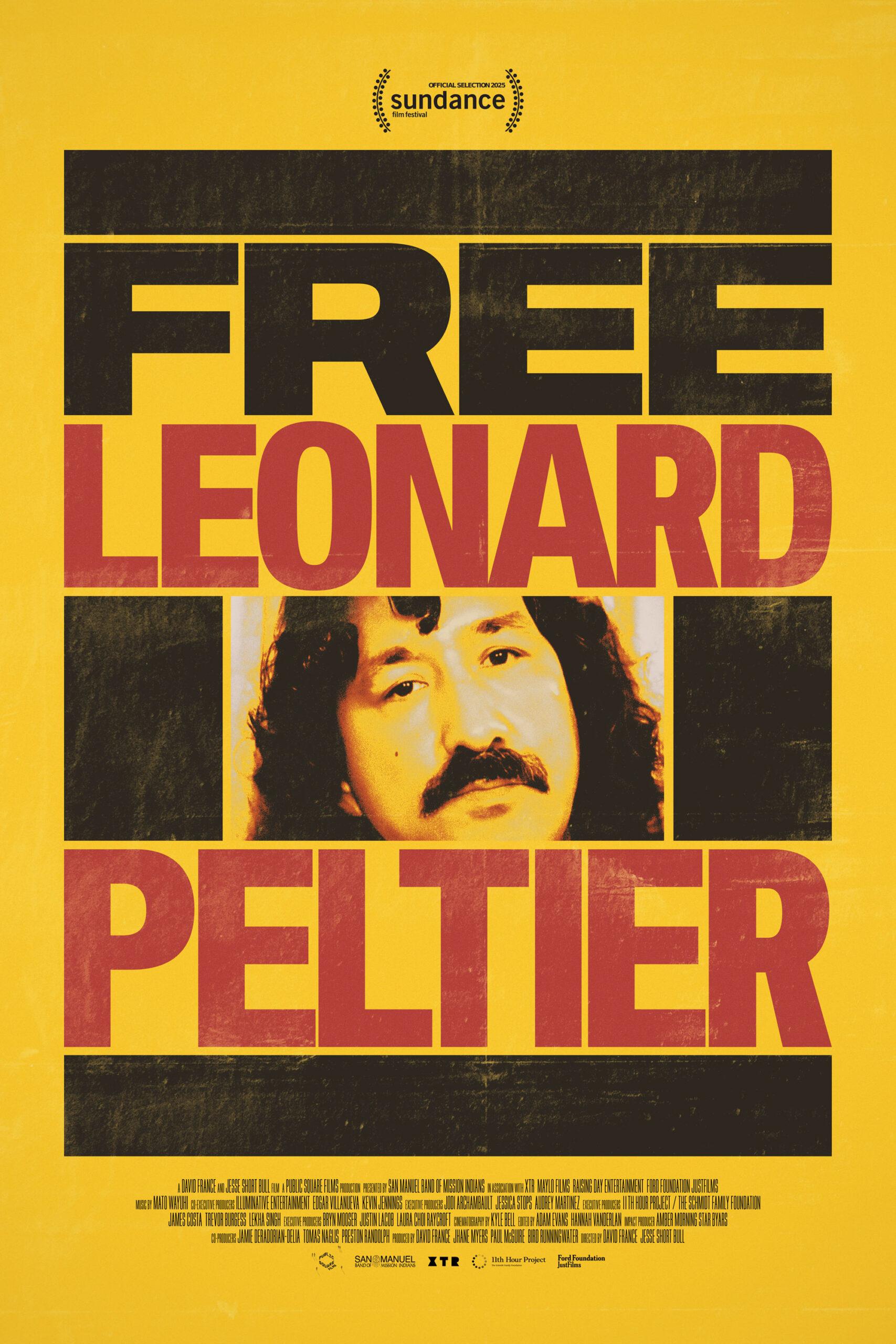 Poster Free Leonard Peltier