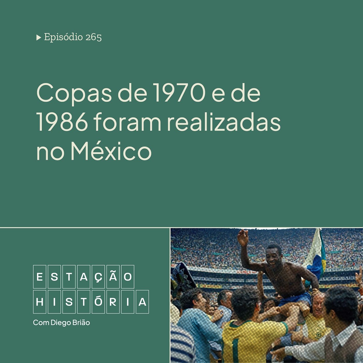 265 | Tri do Brasil: copas de 1970 e de 1986 foram realizadas no México cover art