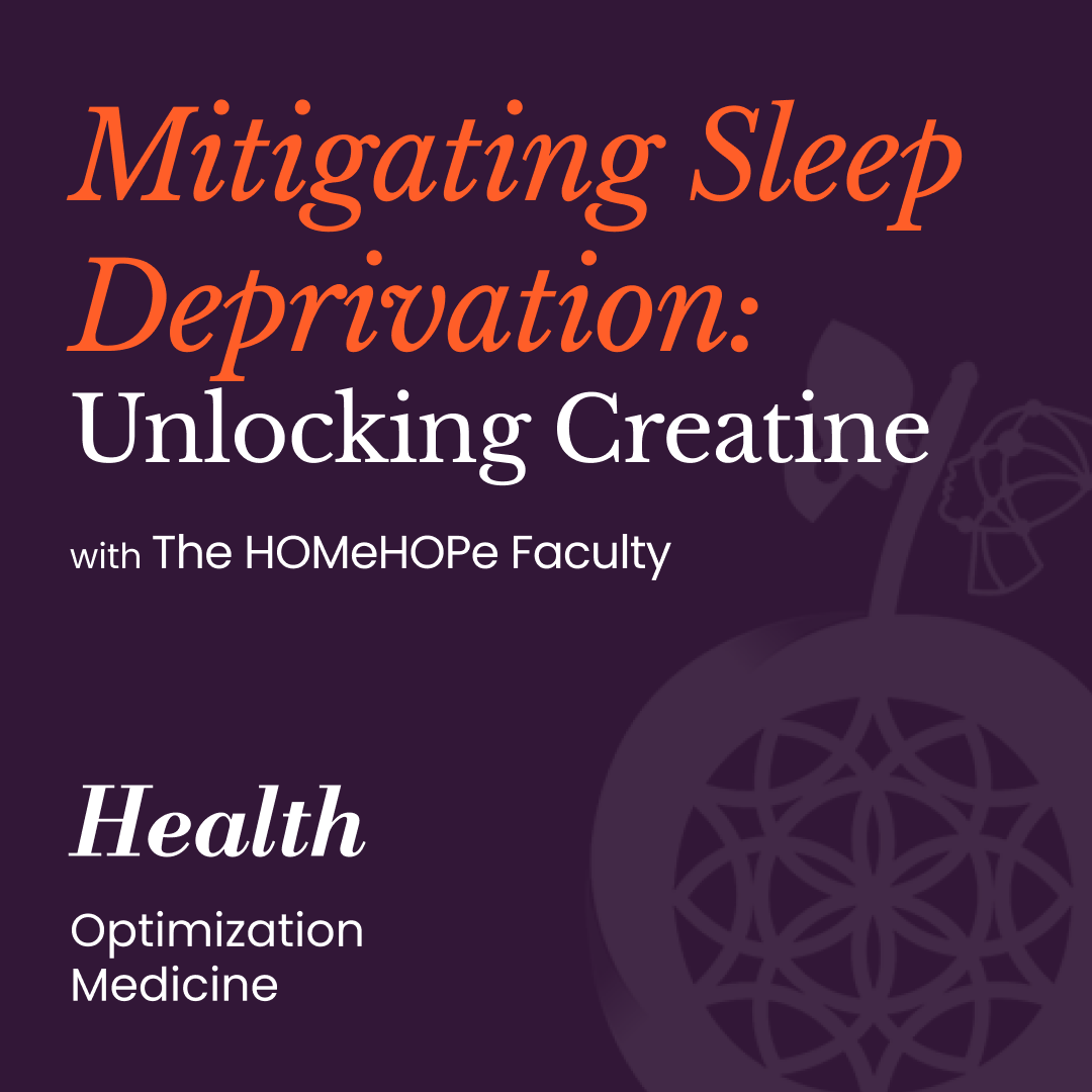 Can Creatine Protect the Brain from Sleep Deprivation? | HOMe Podcast #024 cover art
