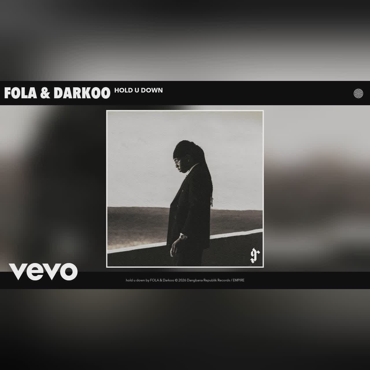FOLA, Darkoo - hold u down (Official Audio) cover art