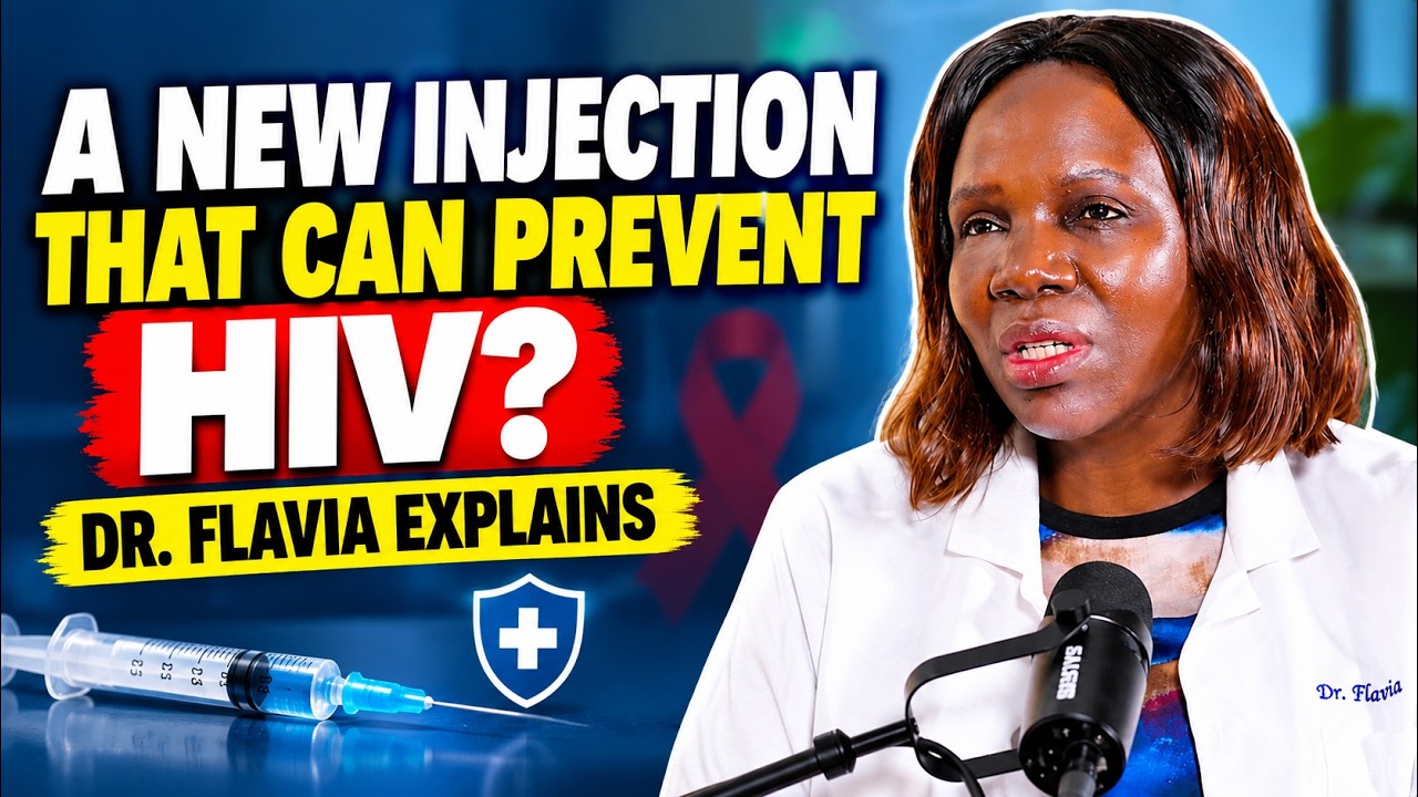 LENACAPAVIR A NEW INJECTION THAT CAN PREVENT HIV? DR. FLAVIA EXPLAINS! cover art
