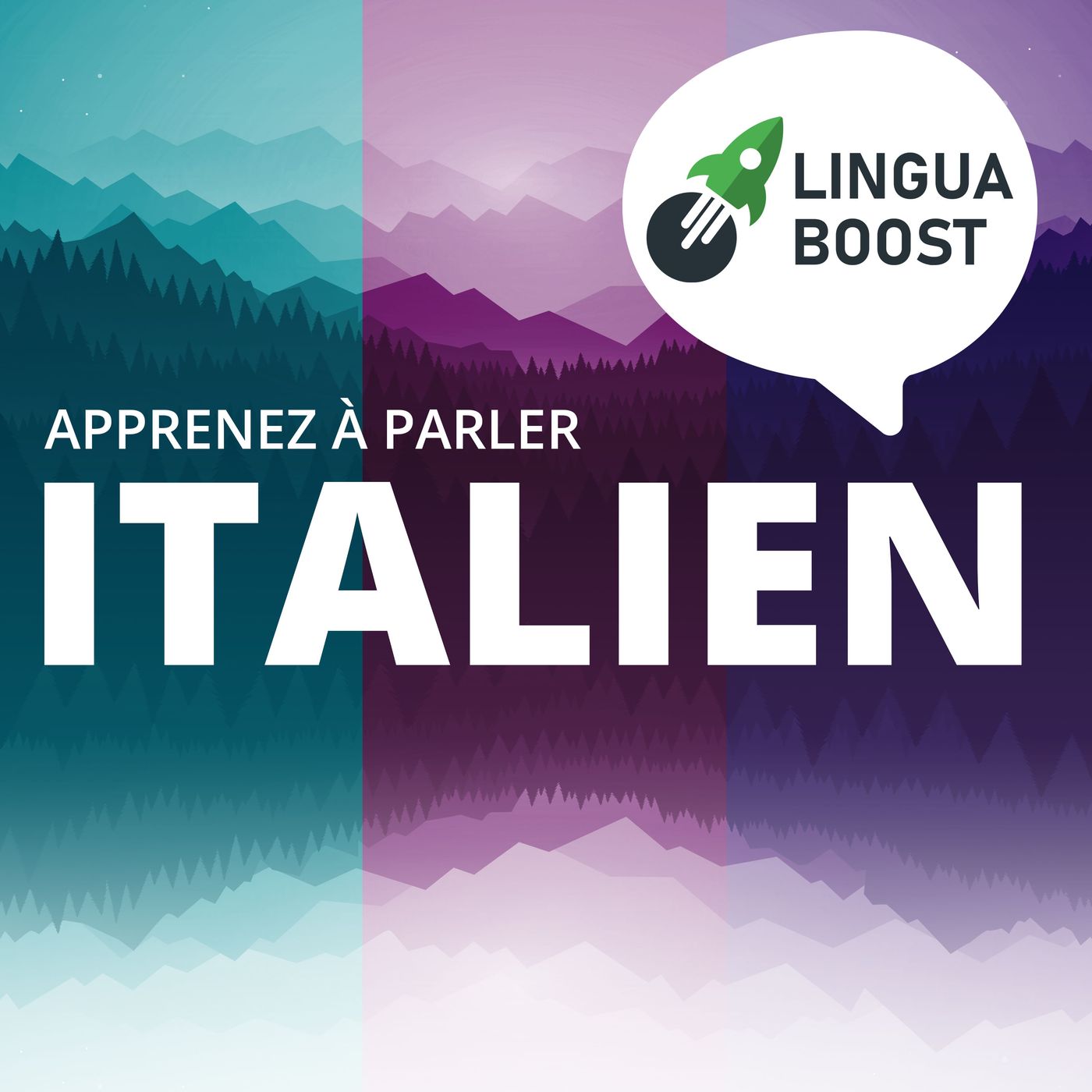 Apprendre l'italien avec LinguaBoost cover art