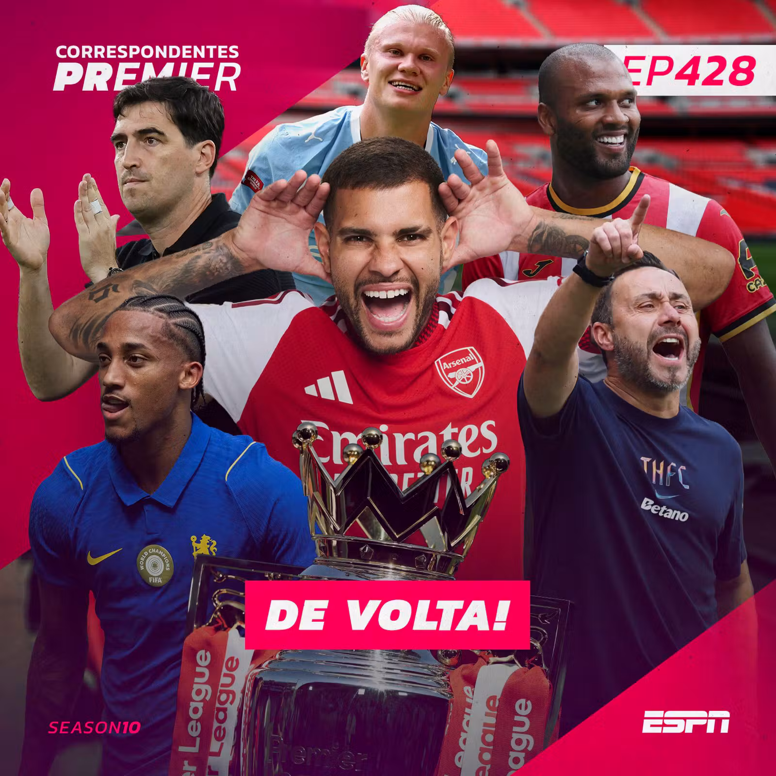 CORRESPONDENTES PREMIER #427 - A Premier League está de volta cover art