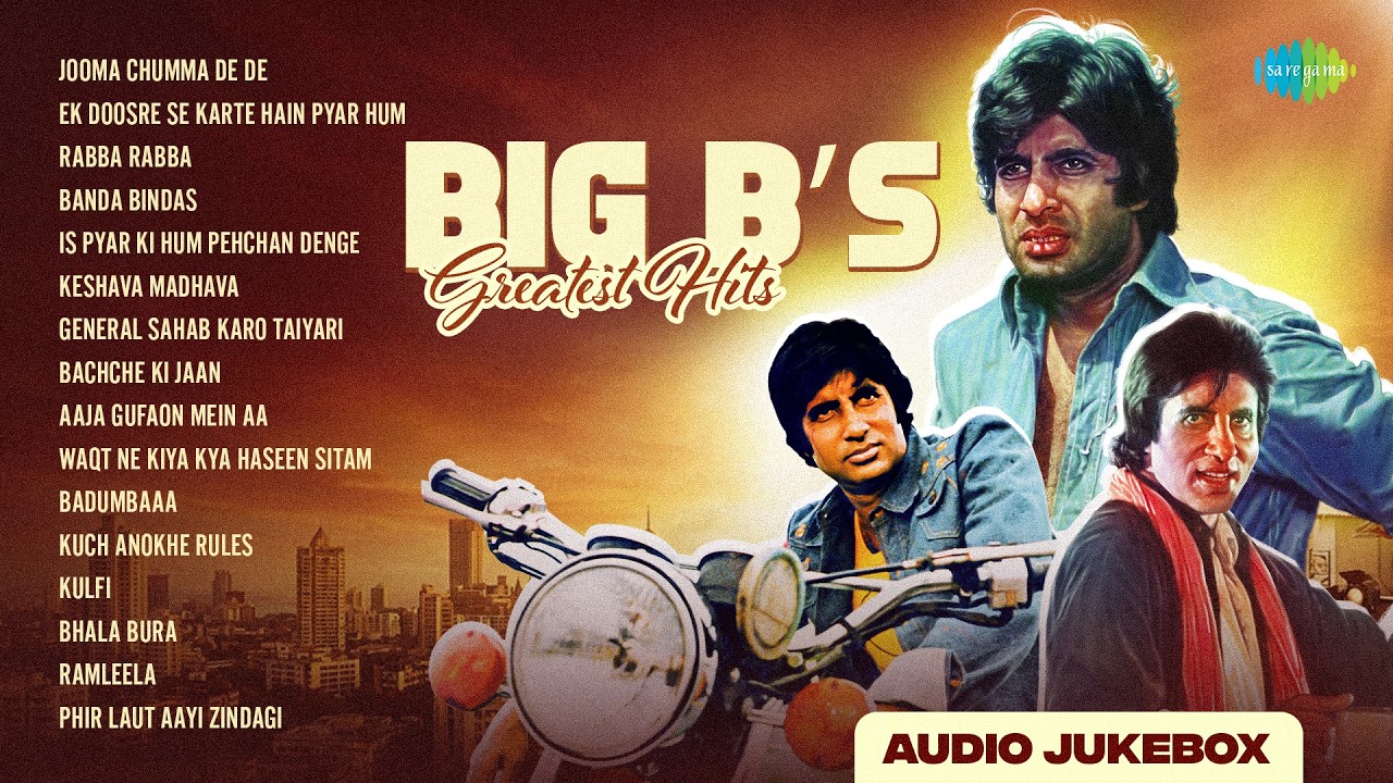 Big B’s Greatest Hits | Amitabh Bachchan | Jooma Chumma De De | Ek Doosre Se Karte Hain Pyar Hum cover art