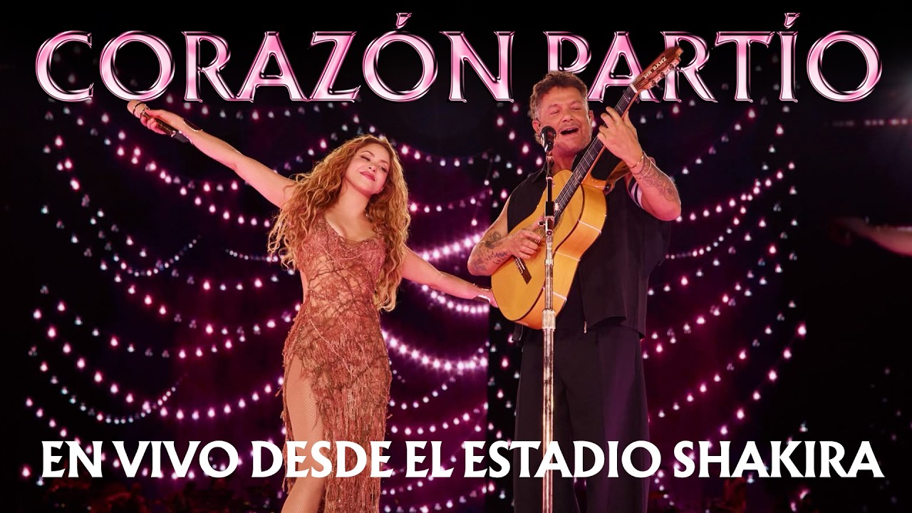 Shakira & Alejandro Sanz - Corazón partío (Live from LMYNL World Tour) cover art