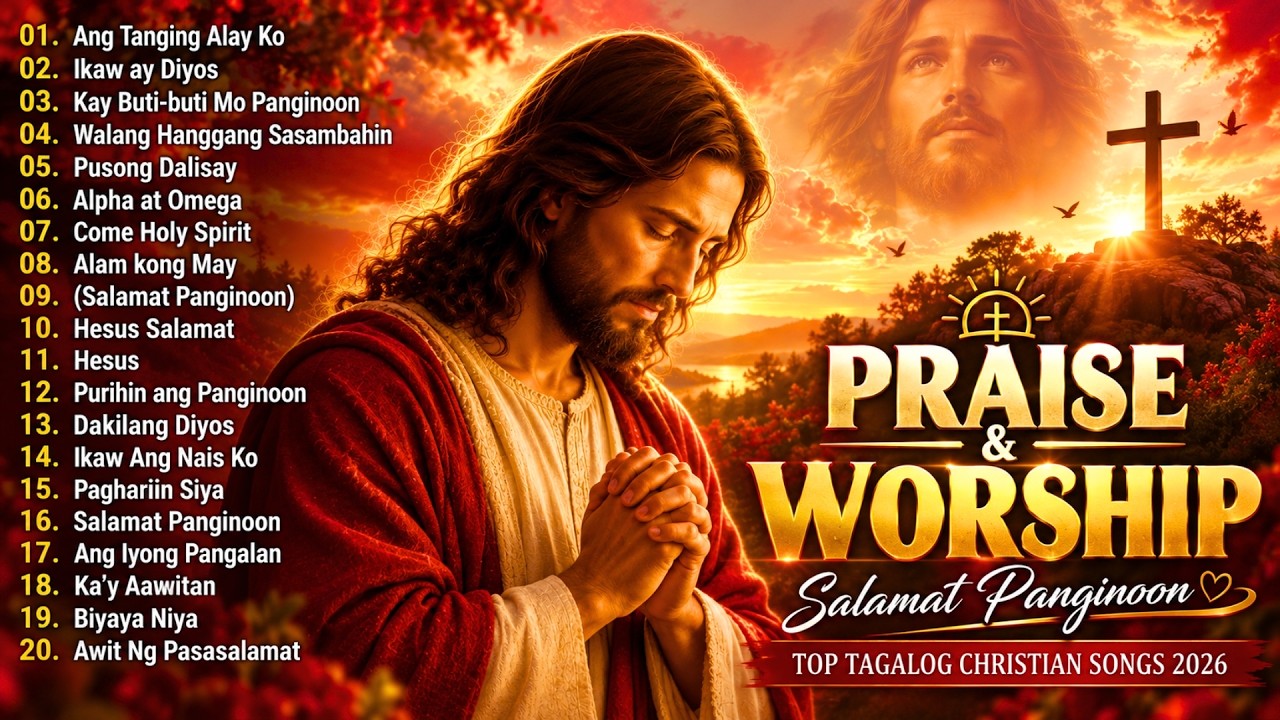 Good Morning Sunday Tagalog Worship Songs - Christian Praise & Worship Playlist 2026 cover art