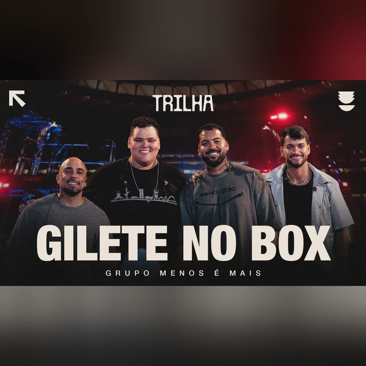 Gilete no Box (Ao Vivo) cover art
