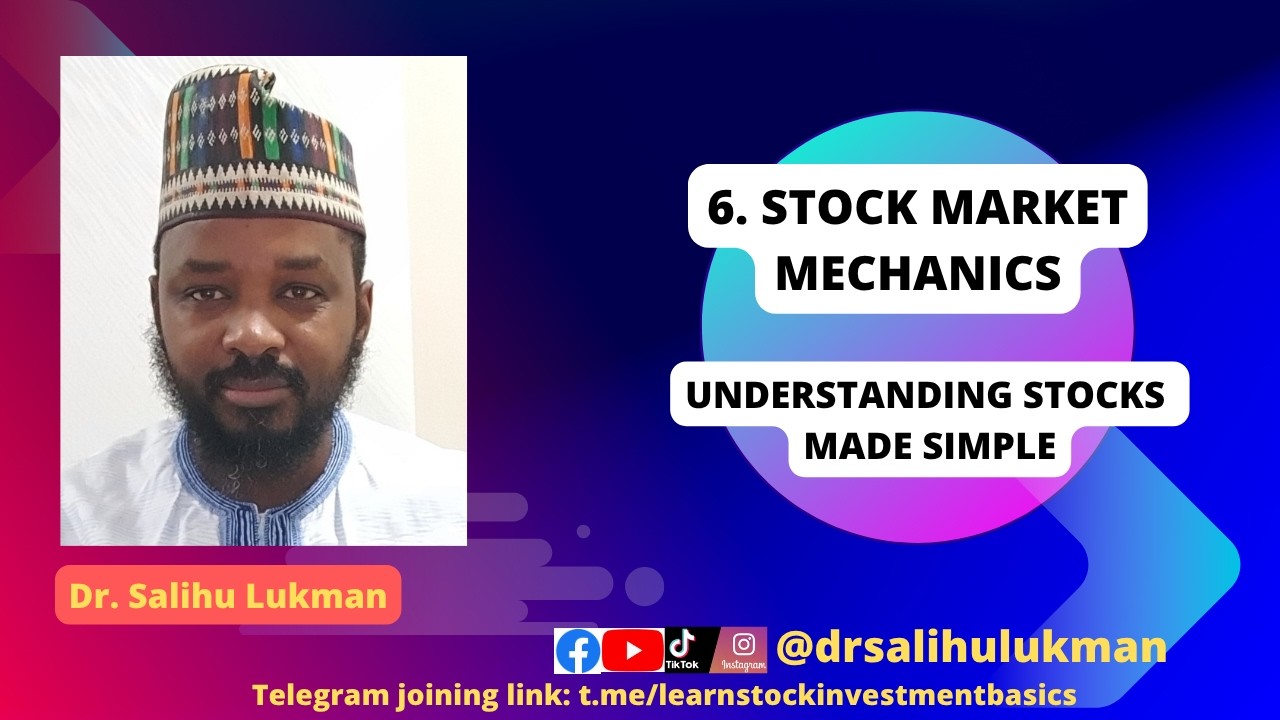 6. Stock market mechanics cover art