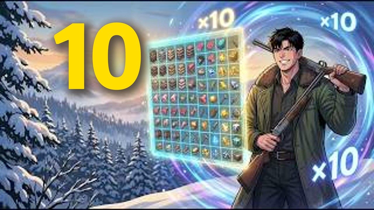 10x Time Speed + Infinite Storage: Insane Hunting in the Wild Khingan Mountains!--10 cover art