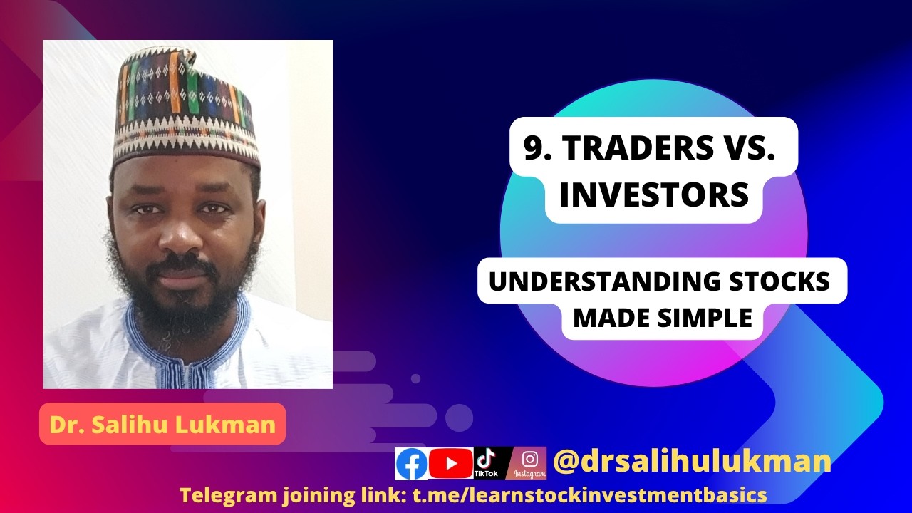 9. Traders vs investors cover art