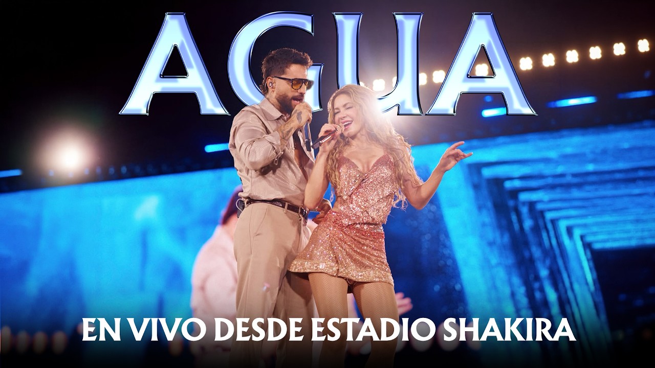 Shakira & Maluma - Agua (Live from LMYNL World Tour) cover art