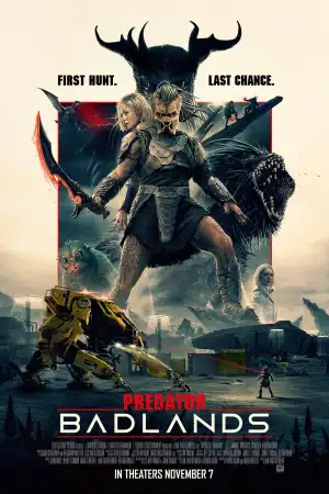 Predator: Badlands [Hindi] poster