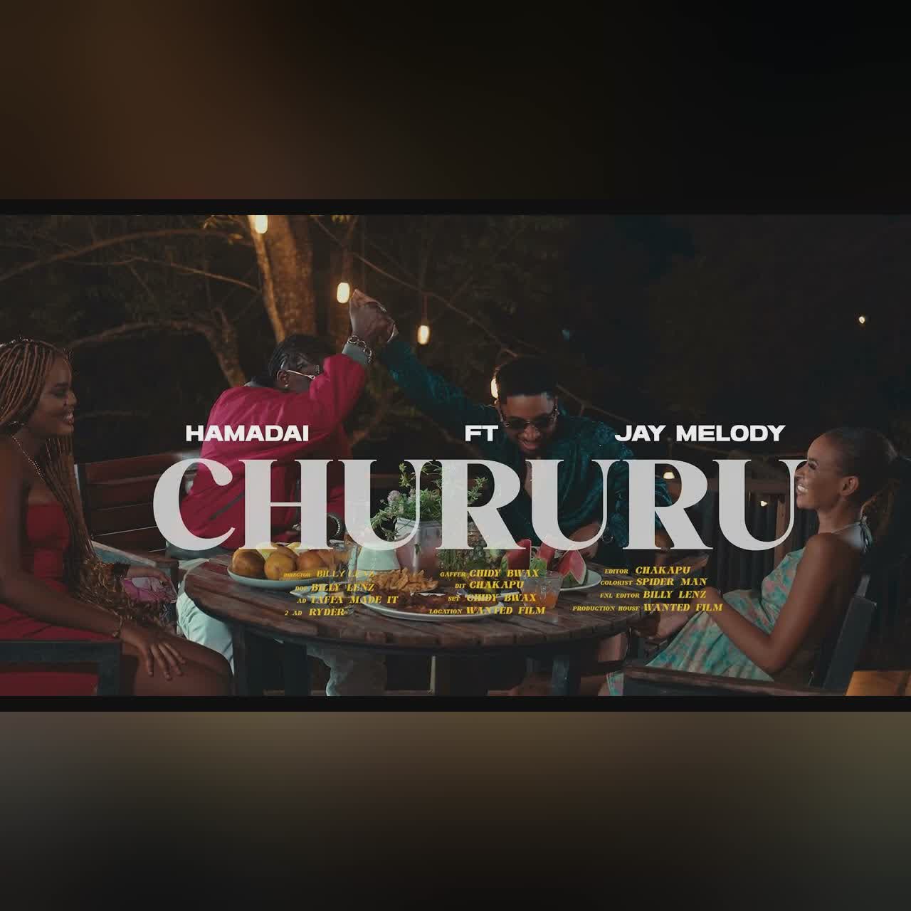 Hamadai Feat. Jay Melody - Chururu | Official Video cover art
