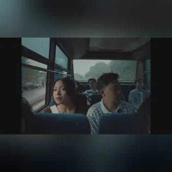 Bernadya, Pamungkas - Lebih Beruntung Sedikit (Official Video) cover art