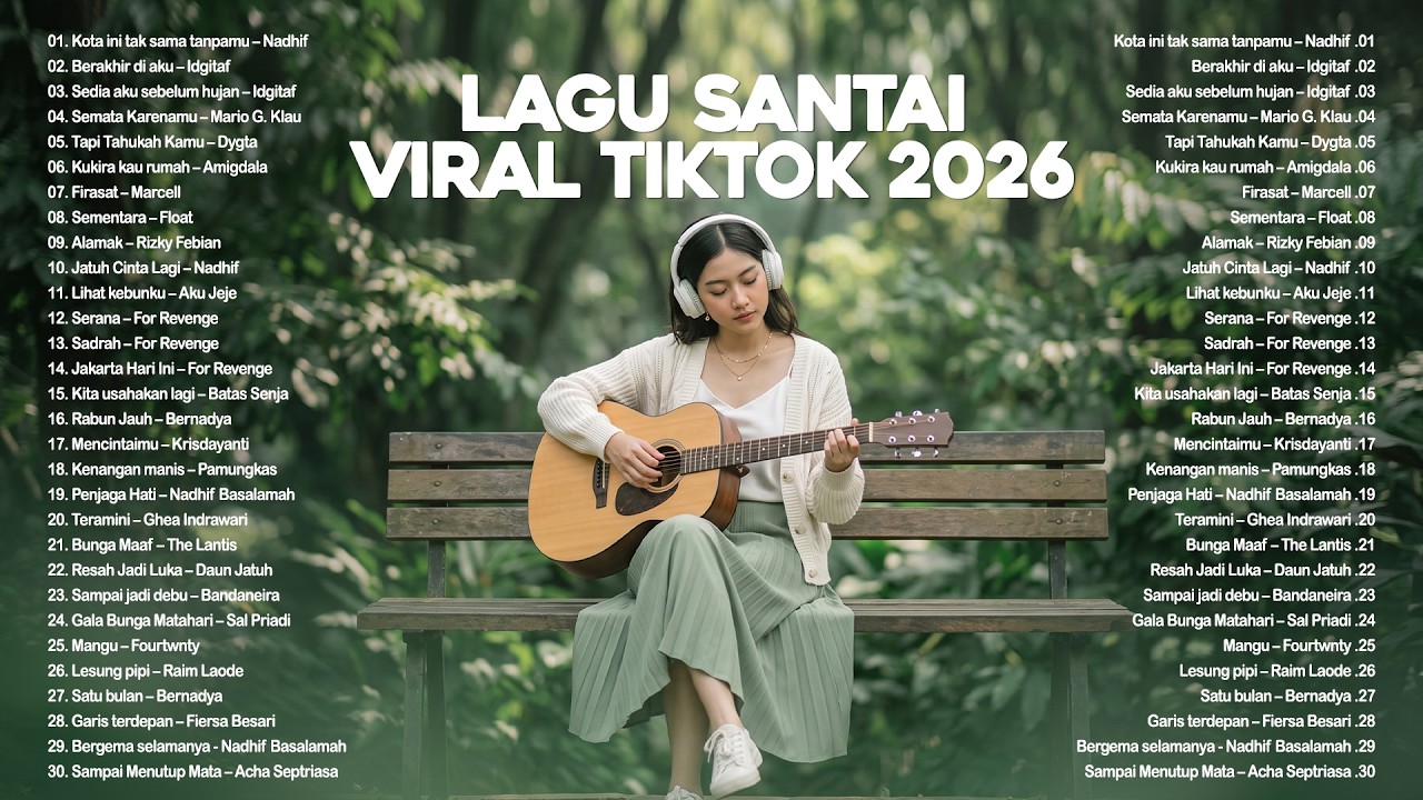 Lagu Santai Viral Tiktok 2026 — Lagu Trending 2026 🍃 | Pop Hits Indonesia 2026 🤍🎧 by Valovadinata cover art