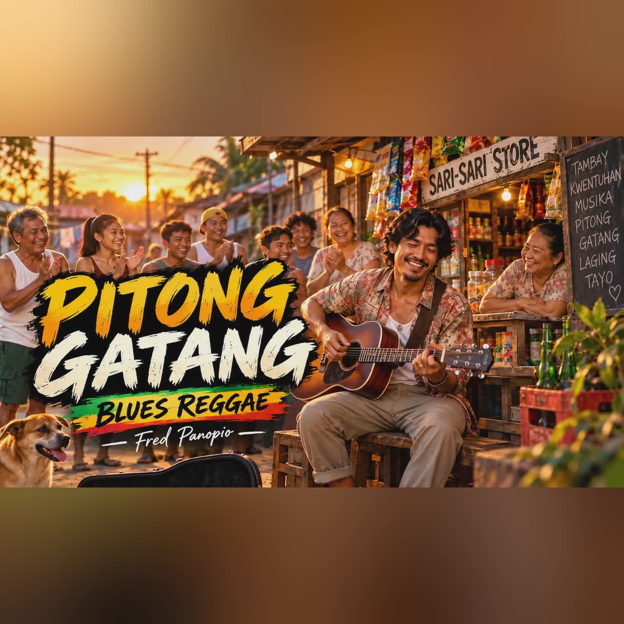 PITONG GATANG – Fred Panopio | Classic Blues Rock Reggae Cover cover art
