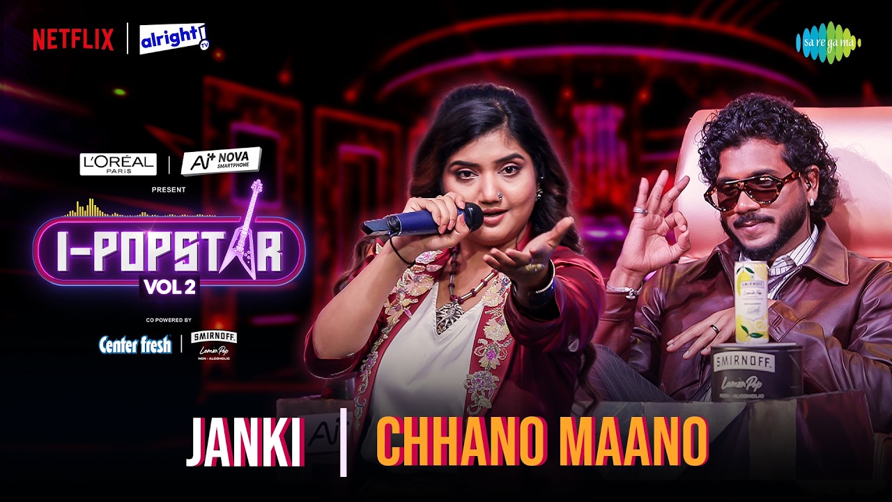 Chhano Maano | Janki Gadhavi | I-Popstar Hindi Vol.2 | EP 10 | Alright TV | Netflix cover art