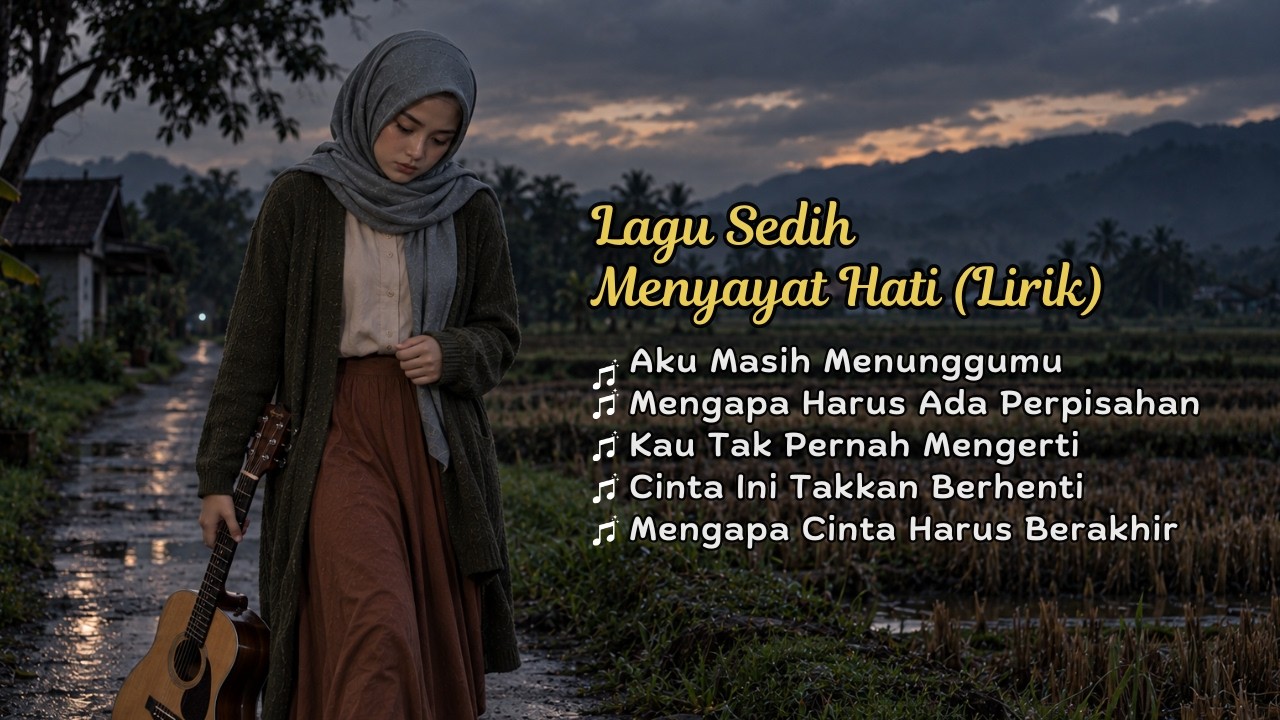 Lagu Galau Paling Menyentuh Hati 😭 Lagu Sedih Menyayat Hati | Slow Melayu Terbaik cover art