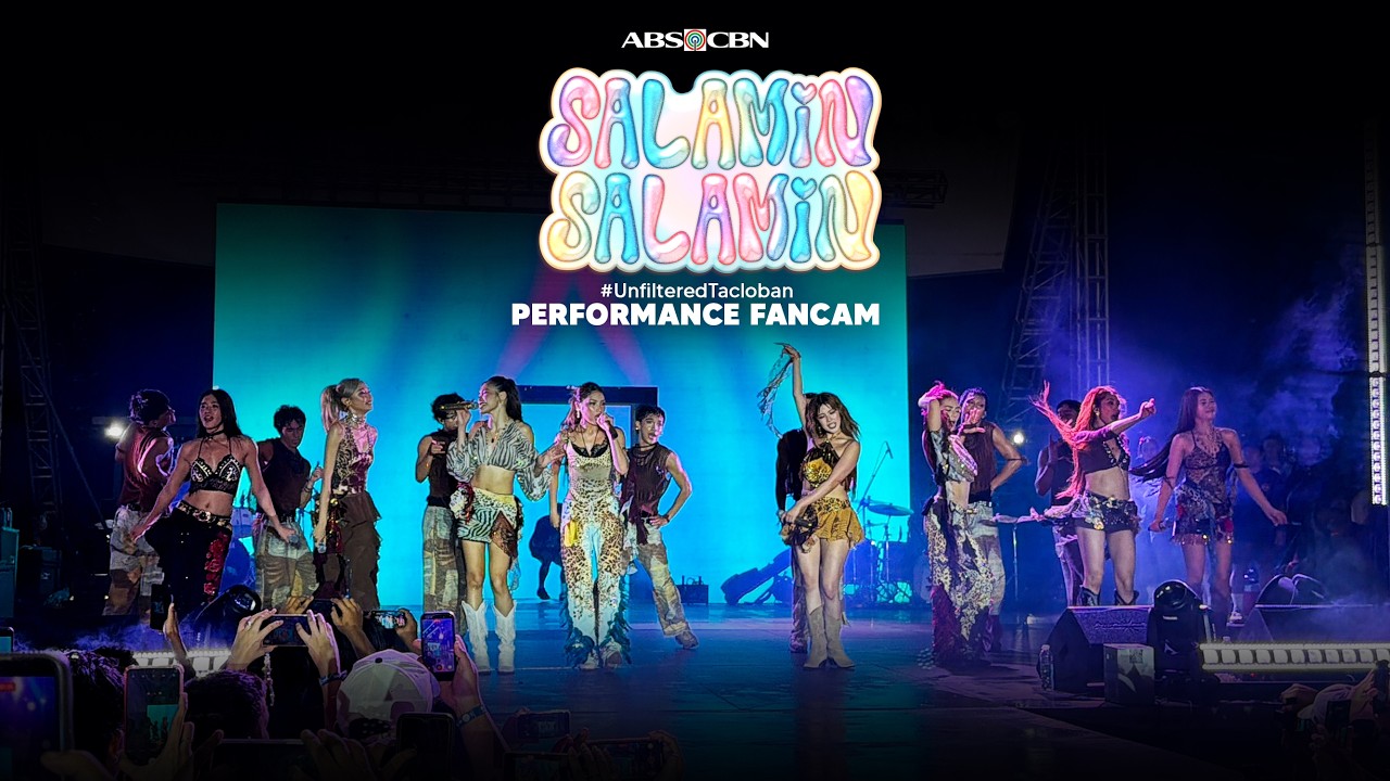 #BINI : 'Salamin, Salamin' at #UnfilteredTacloban Performance Fancam cover art
