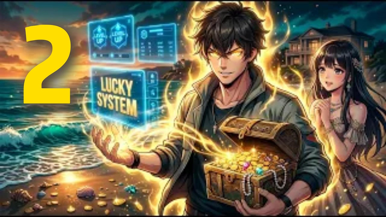 Lucky System Makes Him Rich Just by Beachcombing—He Even Scored a Wealthy Heiress as His Wife!---2 cover art