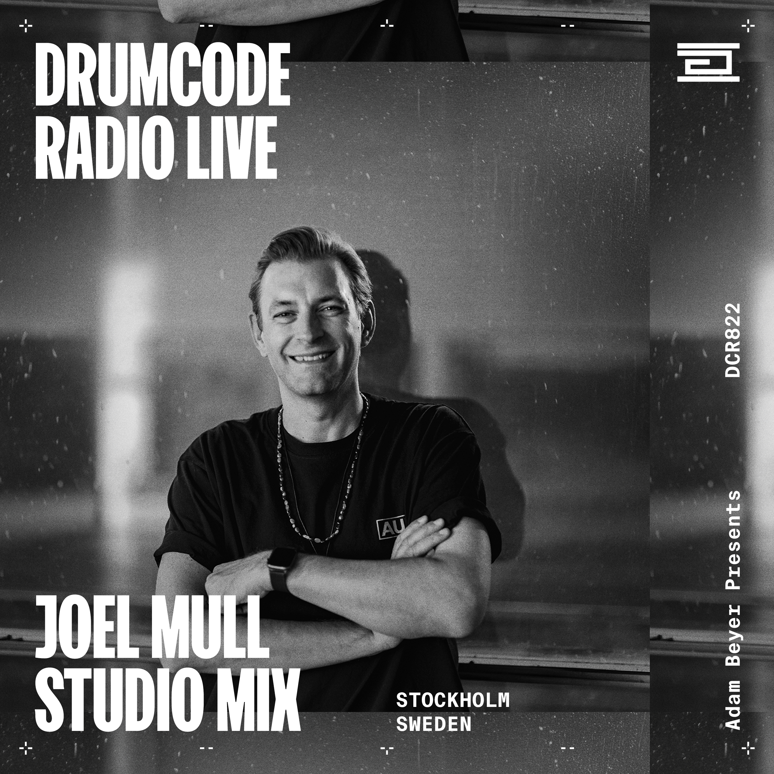 DCR822 - Drumcode Radio Live - Joel Mull studio mix recorded in Stockholm cover art