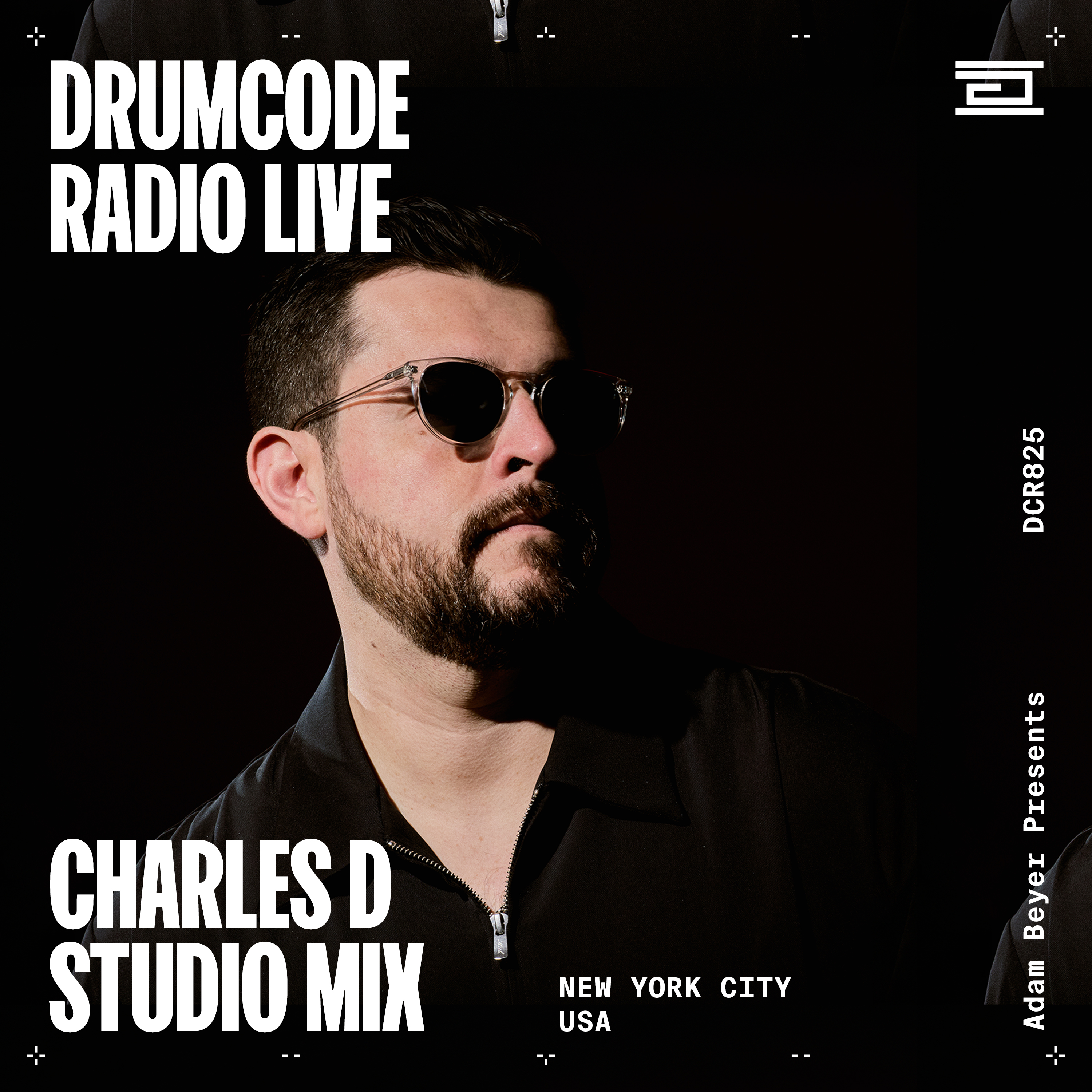 DCR825 – Drumcode Radio Live - Charles D studio mix recorded in New York cover art