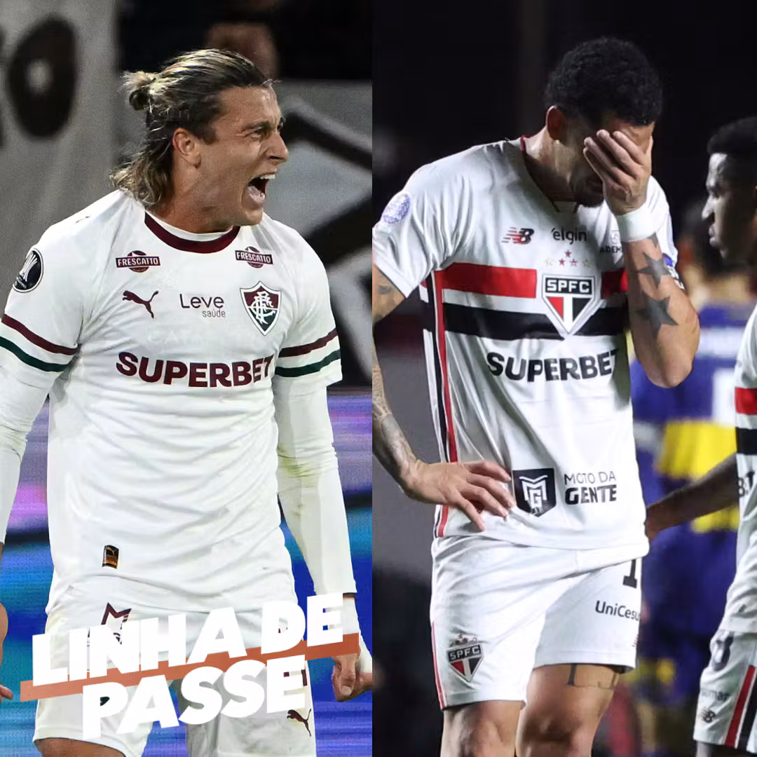 Fluminense se classifica à semifinal da Libertadores; São Paulo empata com o Boca e é eliminado da Sul-Americana - Linha de Passe cover art