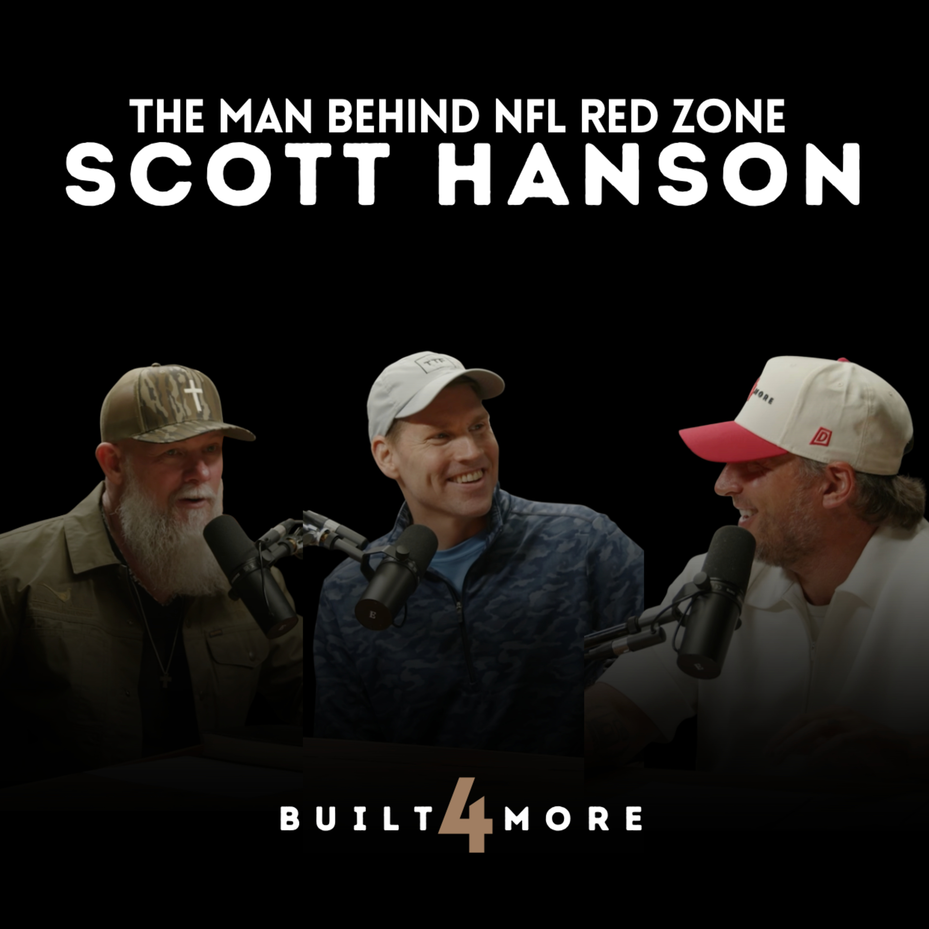 The Man Behind NFL Red Zone - Scott Hanson, Pastor Joby Martin & Denny Thompson cover art