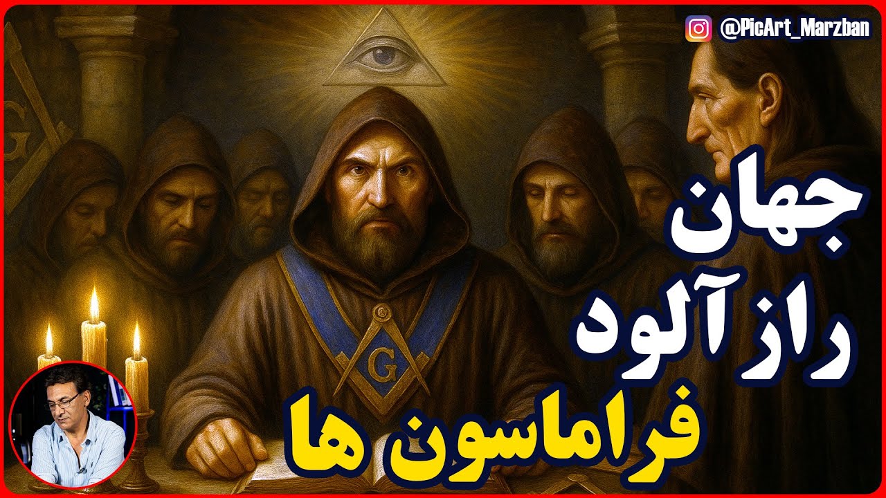 حقیقت فراماسون ها، تاریخ پیدایش این گروه و ارتباطش با ایران و ایران باستان cover art