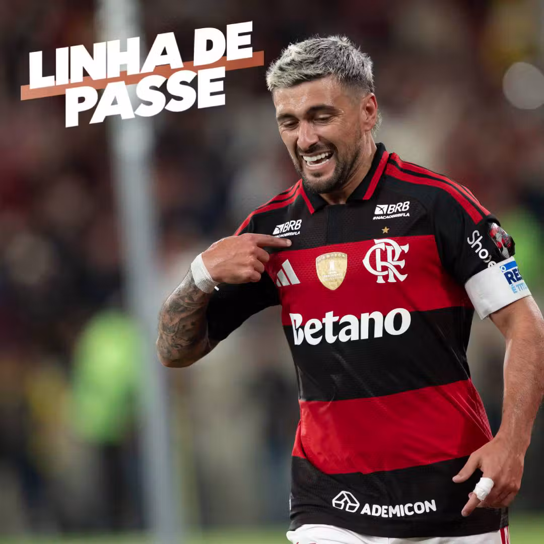 Flamengo 'irreconhecível' passa sufoco, mas Arrascaeta mantém sonho do penta vivo na Libertadores - Linha de Passe cover art