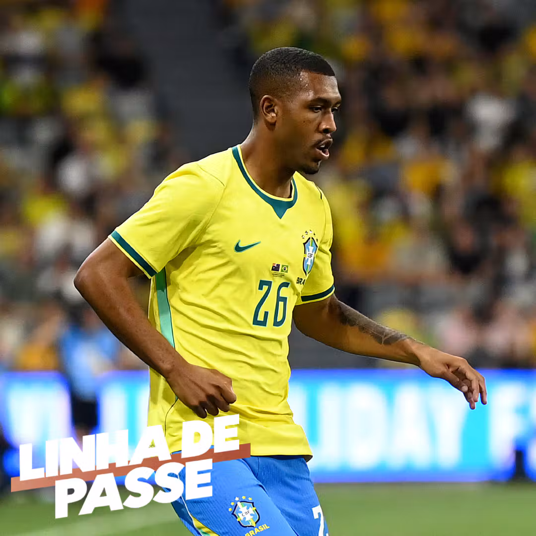 Rayan entra bem e salva 'novo Brasil' de Ancelotti de derrota para a Austrália no início do ciclo da Copa-2030 - Linha de Passe cover art