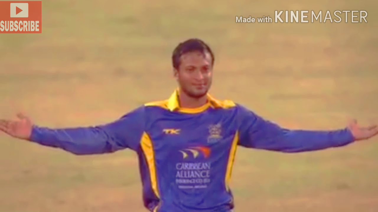 sakib al hasan cpl 4 over 6 ran 6 wicket bt vs tkr cpl howzat cover art